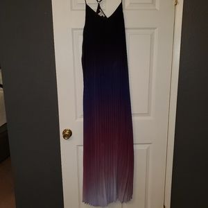 Bar III purple ombre dress